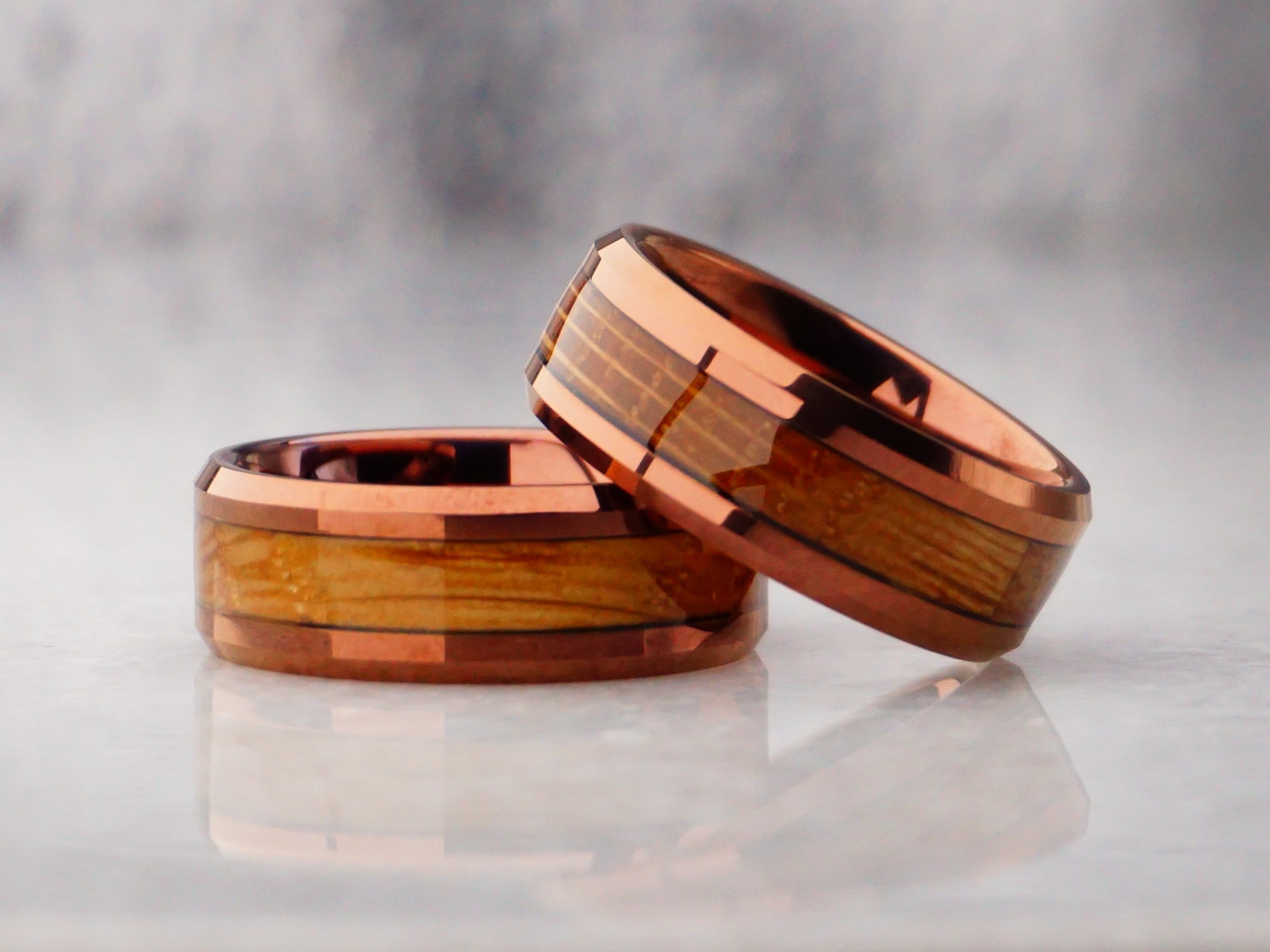 Brown Tungsten Ring, Whiskey Barrel Wood Inlay - 8mm – Redwood Rings Brown Tungsten Ring, Whiskey Barrel Wood Inlay - 8mm – Redwood Rings